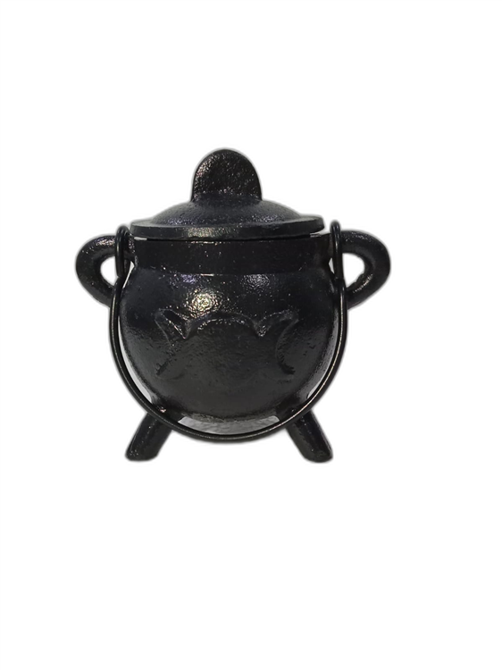 Cast Iron Cauldron Three Moon