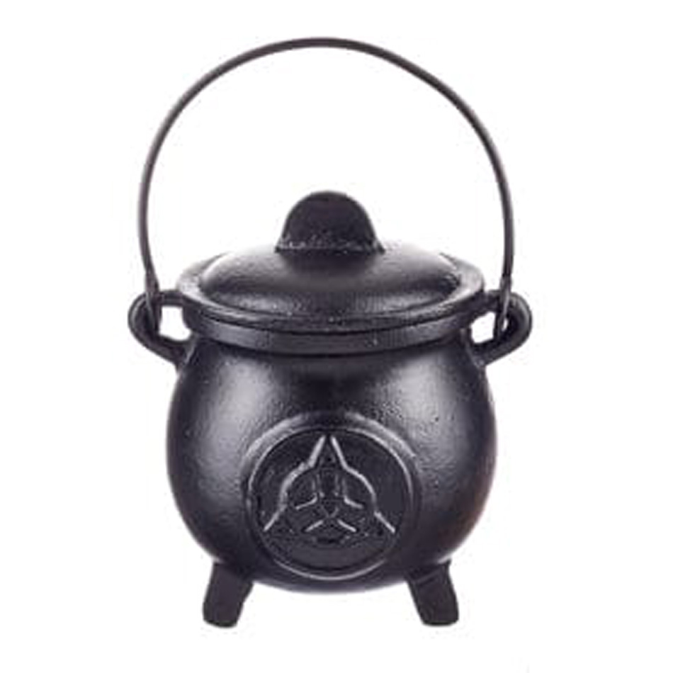 Cast Iron Cauldron Pentacle