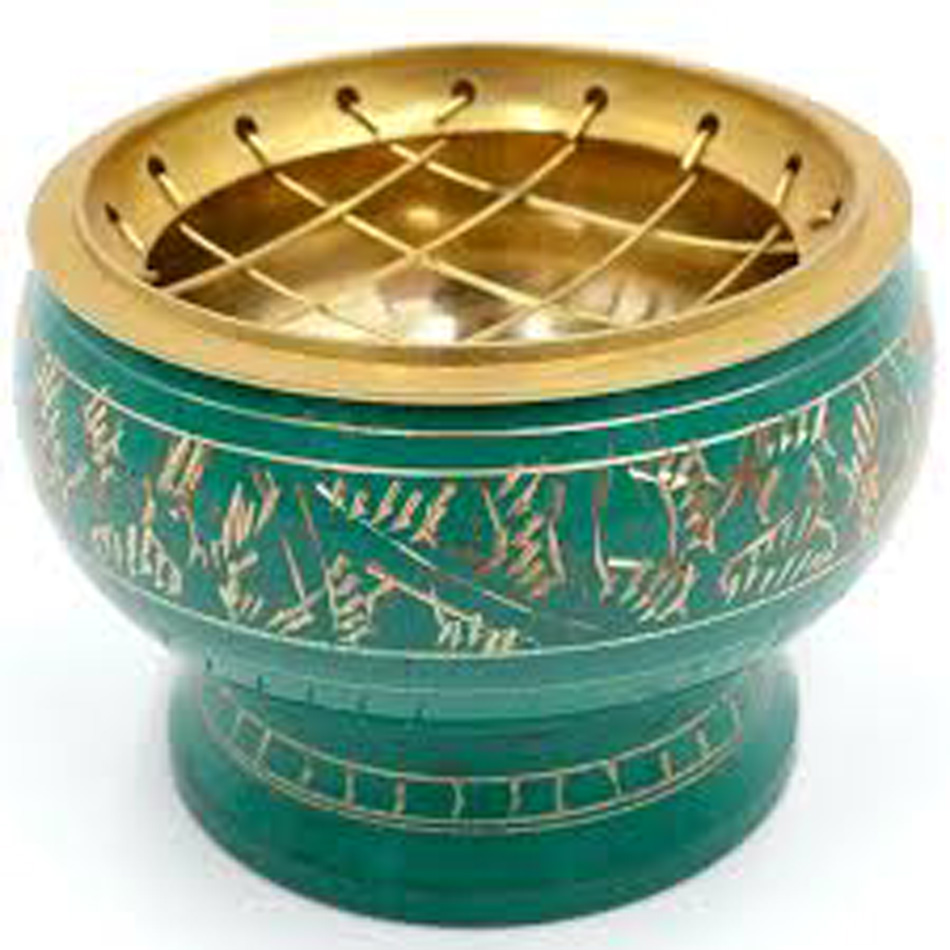 Brass Screen Charcoal Burner